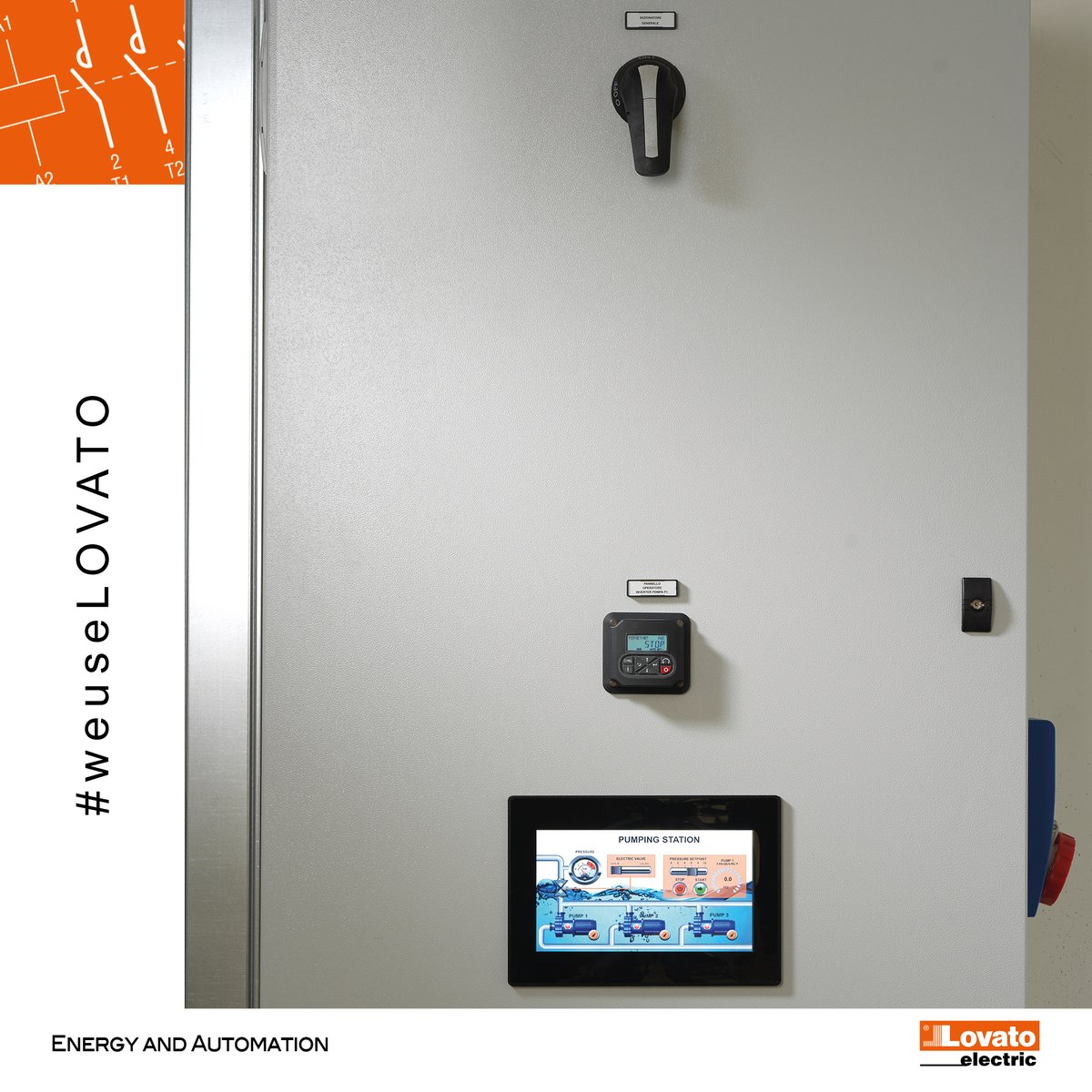 LovatoElecSpain's tweet photo. Panel para bomba de elevación.
#lovatoelectric #weuselovato #HMI #variadoresdefrecuencia #keypad #teclado #4polos #contactores #relésmodulares #microPLC #relétérmico #seccionadores #ul98 https://t.co/eb8lzBSSs9