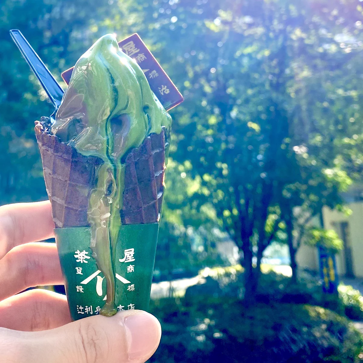 真夏の外でのソフトクリームに注意！ドロドロに溶けてしまうよ！ｗｗ