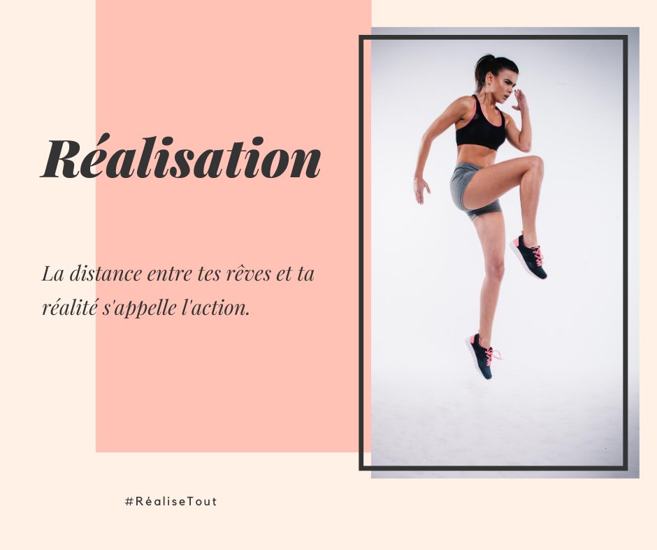 cecile_tardy's tweet photo. La distance entre tes rêves et ta réalité s'appelle l'action. Ca commence par une seule action. Un seul mouvement. Un seul pas. Par quelle action tu commences maintenant?
#RéaliseTout #réalisation #mercredi #action #coeur #intuition https://t.co/b9FXdNp80i