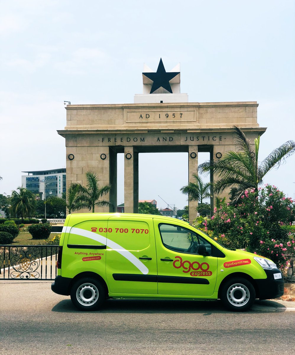 AgooExpress's tweet photo. No matter how you want to scale your business, @AgooExpress got you covered #AnythingAnywhere #AgooExpress #Accra #Ghana #IndependeceArch https://t.co/QFnxBtNohk