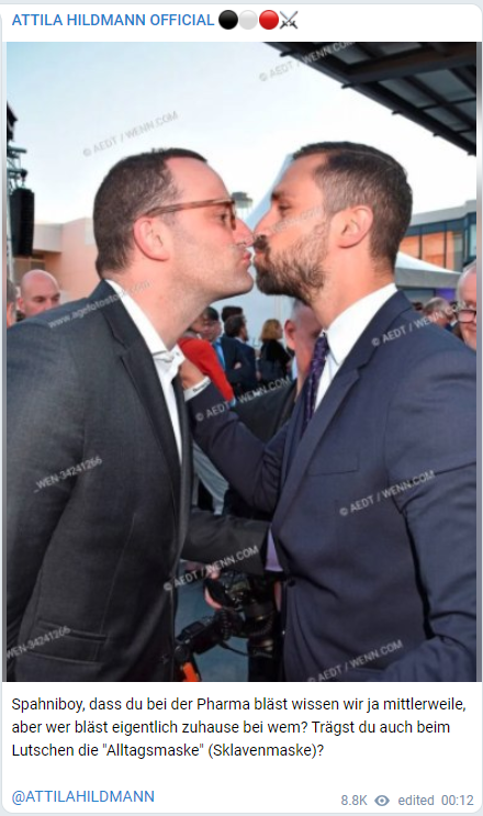 ArabicaKaffee's tweet photo. Ich frage mich wie lange sich das @jensspahn und @Daniel_W_Funke noch gefallen lassen wollen, diese Beleidigungen, die sollten ihn mal einzeigen, wenn ich das mache bring das leider nichts!
#homophobie #Hildmann #queer_de https://t.co/JSA2bijO4H