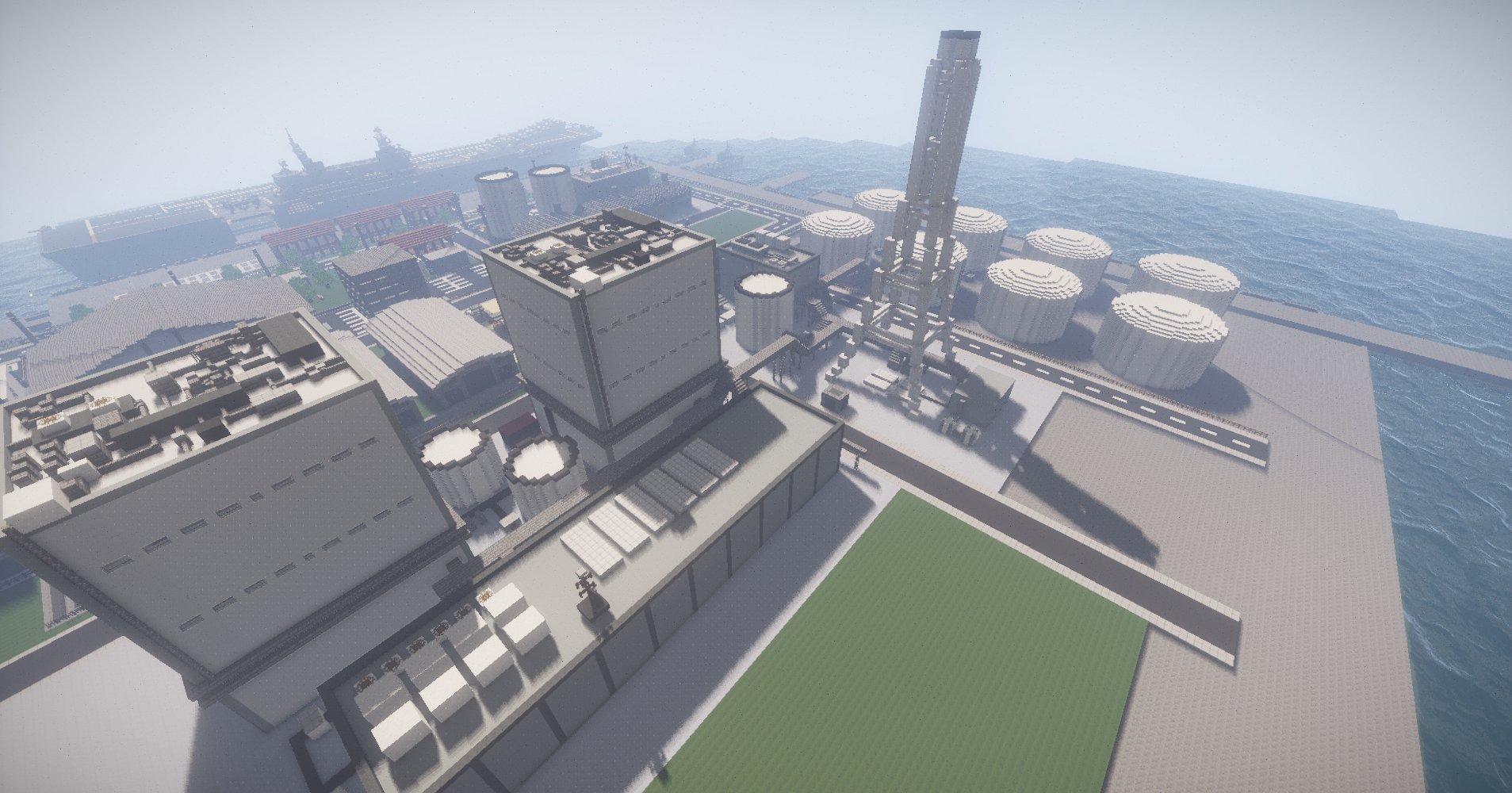 Pondu 活動休止中 火力発電所 制作中 Minecraft建築コミュ T Co 4jb7ragr1a Twitter