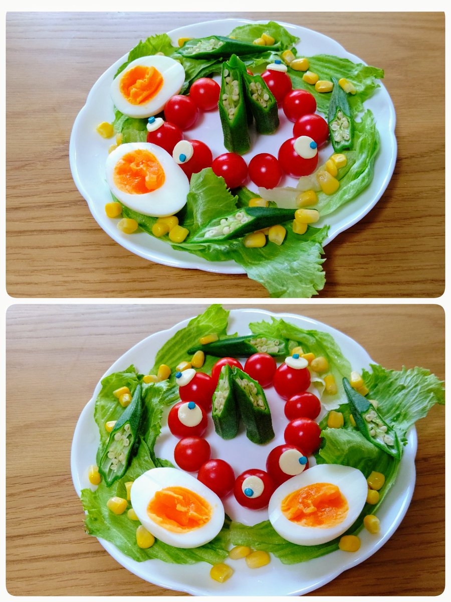大阪万博ロゴ いのちの輝き をミニトマトで作ったサラダにしたら生命力がすごい これならかわいい の声も Togetter 大阪万博ロゴ いのちの輝き をミニトマトで作ったサラダにしたら生命力がすごい これならかわいい の声も Togetter