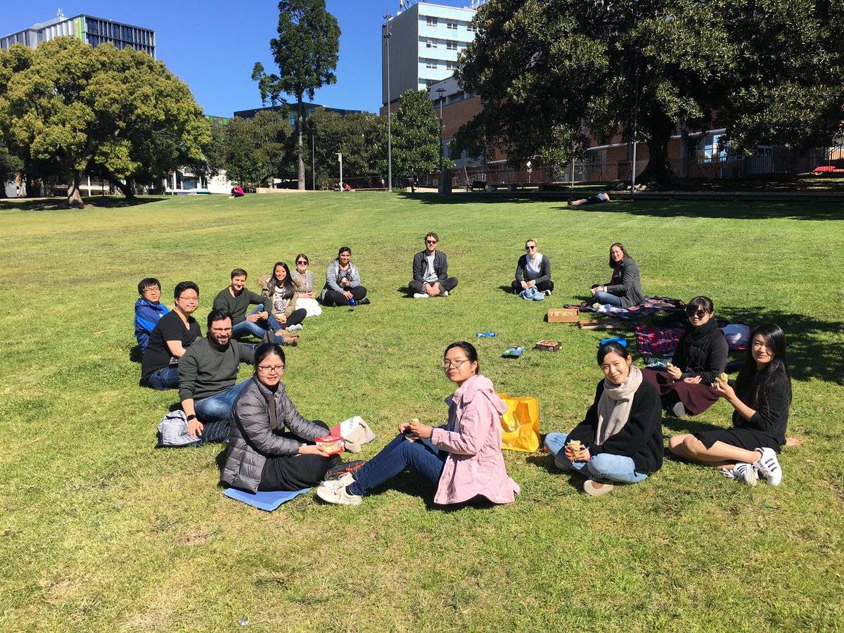 Liz New (@lizjnew) on Twitter photo Farewell picnic for our wonderful postdoc Jia Hao, and a temporary goodbye to @evzwicker and Nat as they head off to Germany - it’s been so long since we’ve had a <a href="/newgroupchem/">The New Group</a> social event Farewell picnic for our wonderful postdoc Jia Hao, and a temporary goodbye to @evzwicker and Nat as they head off to Germany - it’s been so long since we’ve had a <a href="/newgroupchem/">The New Group</a> social event