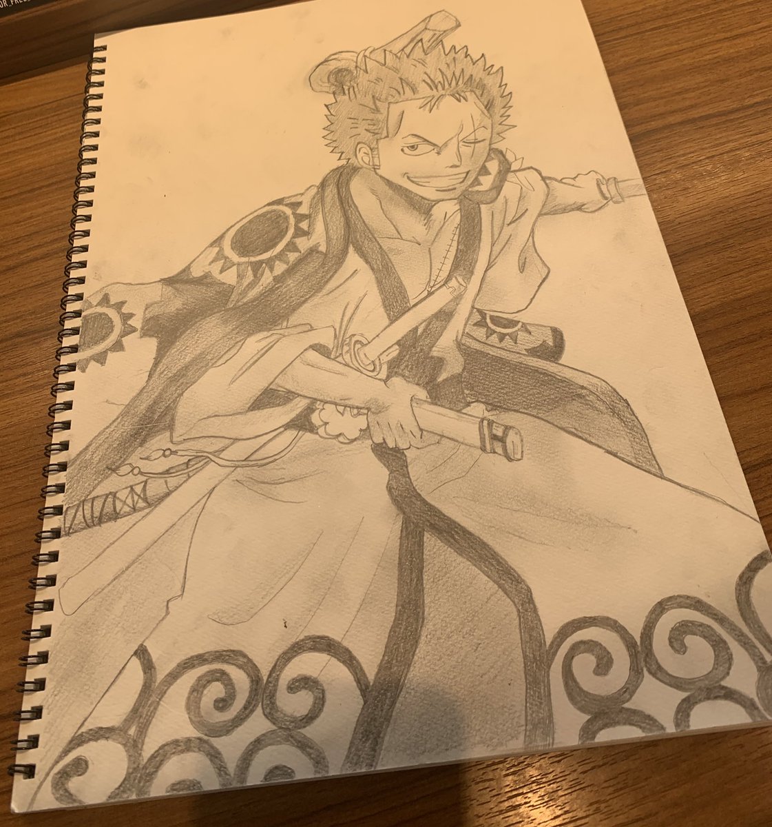 Mihoret 伊黒くん好き ﾟ はじめての ワンピース 模写 ゾロ かっこいいね Onepiece Onepieceイラスト ワンピース好きさんと繋がりたい イラスト