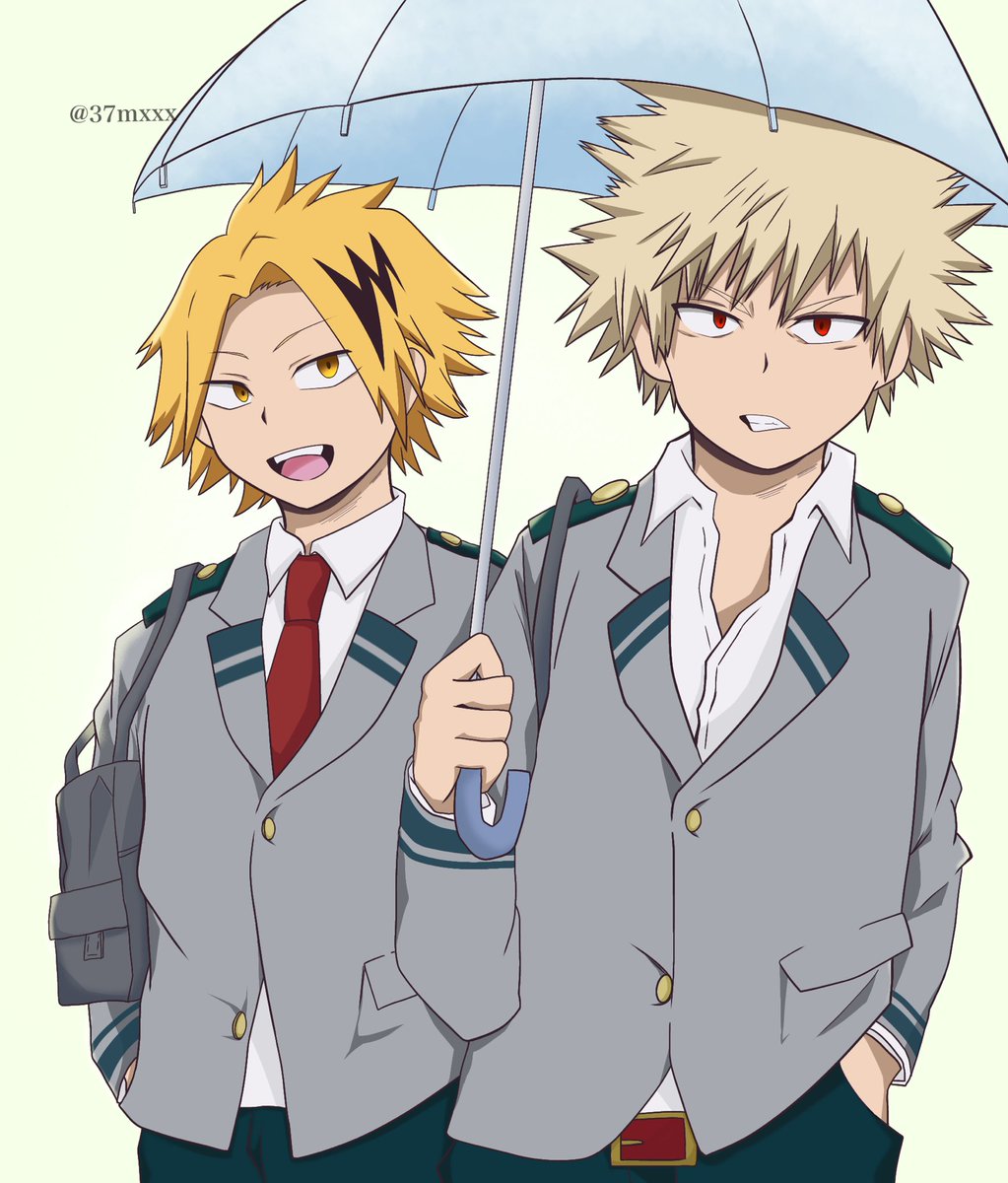 僕のヒーローアカデミア 爆豪勝己 上鳴電気 僕のヒーローアカデミア #ヒロアカ #爆豪勝己 #かっちゃん #上鳴電気