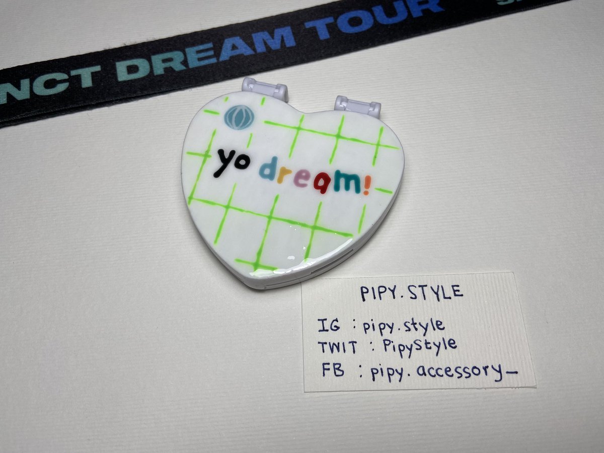 sweetieNpaint's tweet photo. 🏀 Griptok 'Yo dream' 🏀
Griptok Handmade #NCTDREAM
แบบมีกระจก 69 บาท
#pipygriptok #griptok #griptokสั่งทำ #griptokhandmade #nct #nctdreamfanart #yodream #griptoknct #griptoknctdream #NCTFanart #NCT_DREAM #ตลาดนัดnctdream #ตลาดนัดอซท https://t.co/5MKOURIHz7