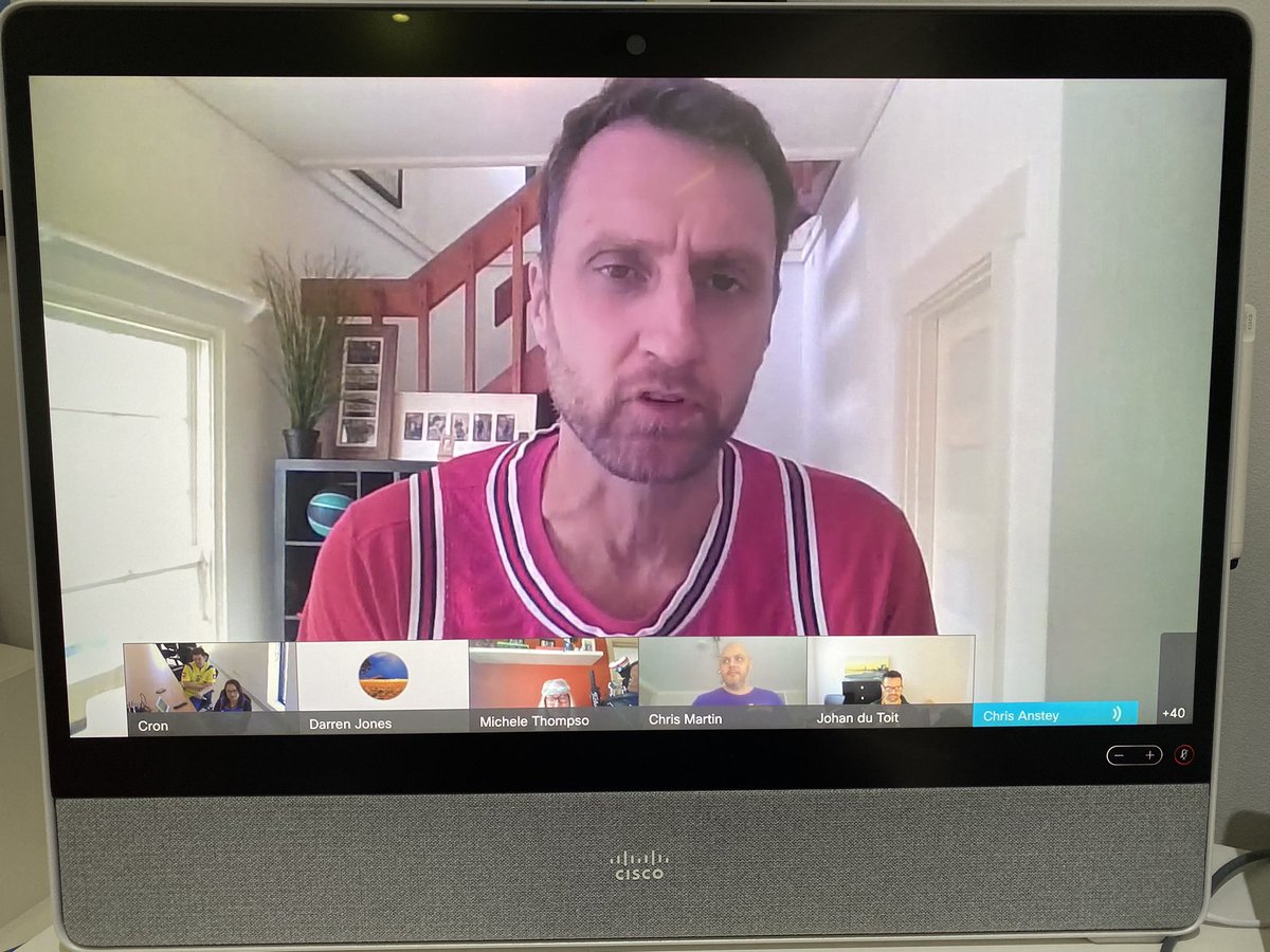 lpower's tweet image. Great to share the agenda with @ChrisAnstey13 presenting at the #dickerdata SKO - some great insights and inspiration! #cisco #webex #nbl #nba