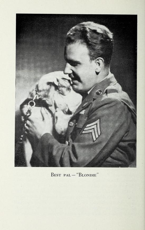 12/nThese images of  #WWII veteran Sgt Foulk & his “best pal” Blondie:“If there is any magic in the fine work which these dogs are doing, it is not of the voodoo type, but rather hard work, miles of walking, patience & the willingness to learn.” #DisHist  #NationalDogDay