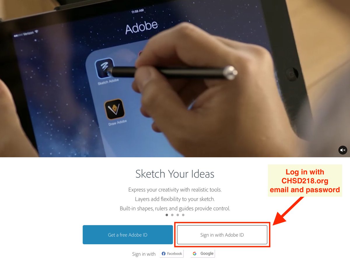 District 218 Staff and Students: Having difficulties logging in to Adobe apps like Spark Post or Spark Video? Visit the #CHSD218 Tech Support webpage for the steps to log into these apps. chsd218.org/apps/pages/Ado…
