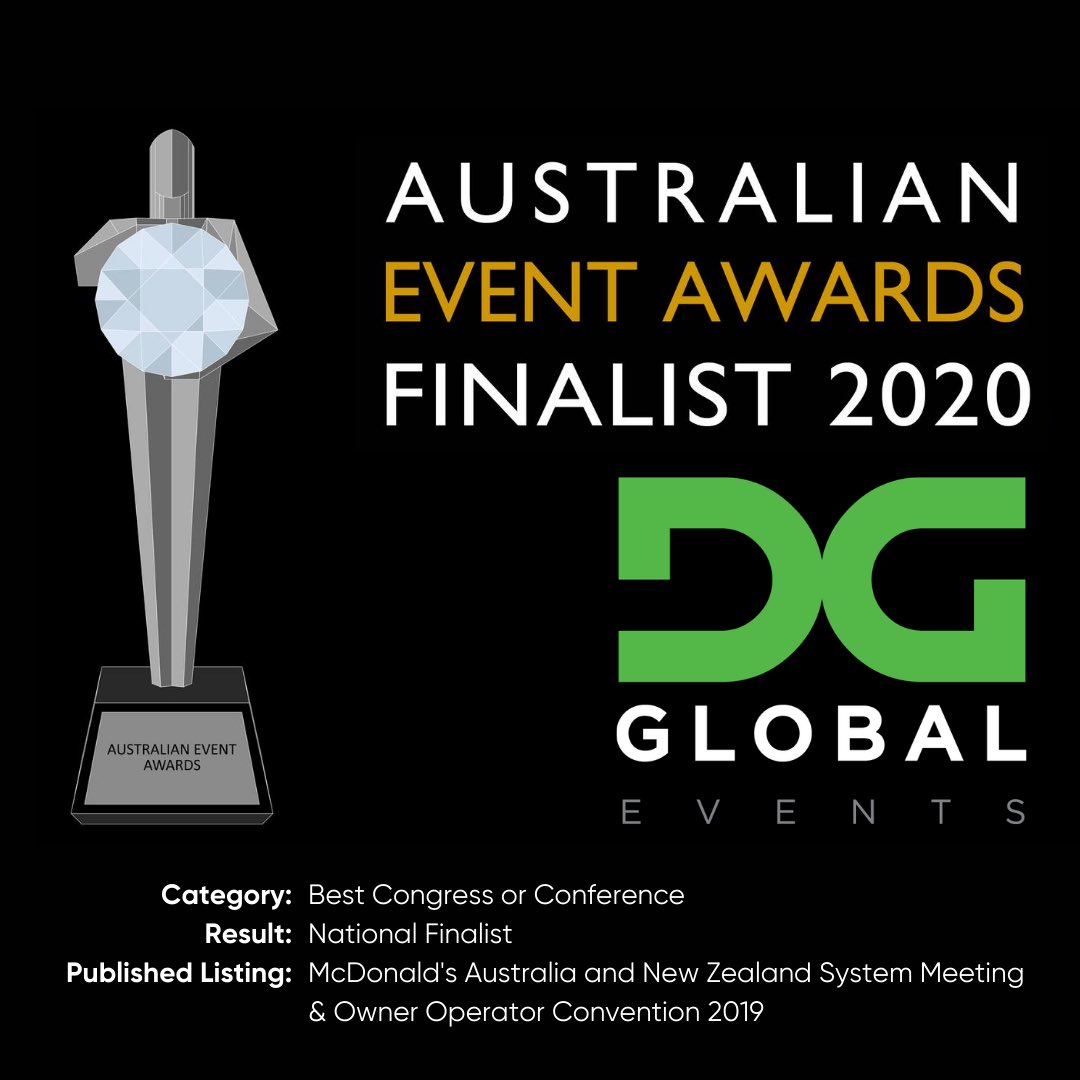DGglobal's tweet photo. Very exciting to be recognised for such a great event.. https://t.co/0zfwCVdmsa