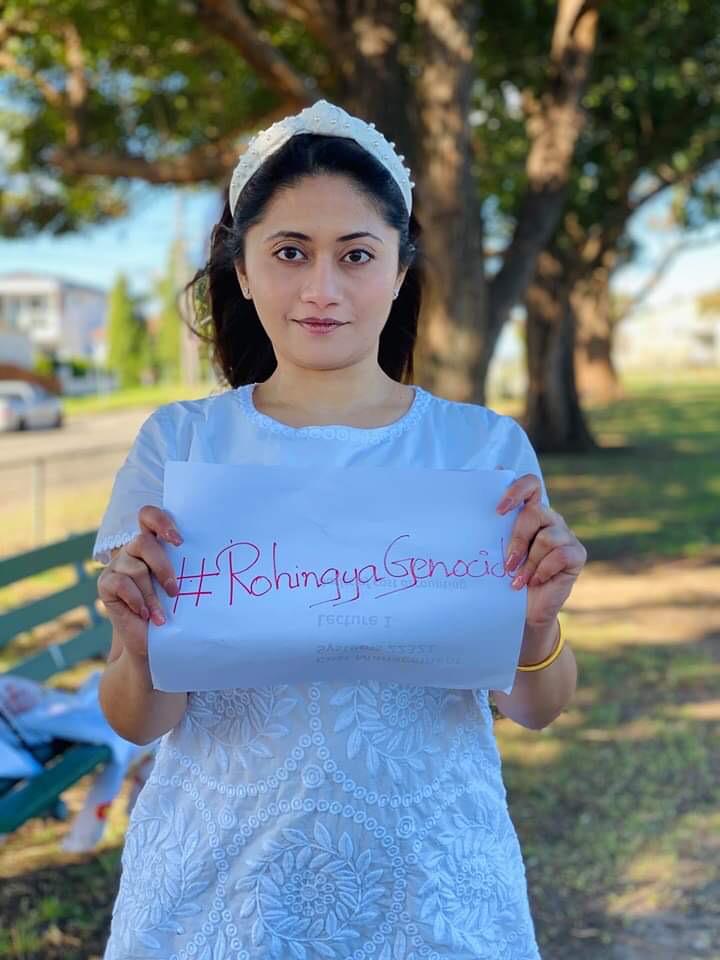 Today, we mourn with our brothers and sisters. Today, we remind people around us of our plight that is 7 decades long. The time is now... #Justice4RohingyaWomen  #RohingyaGenocideRemembranceDay  #MyanmarGenocide  #WeAreHumanToo