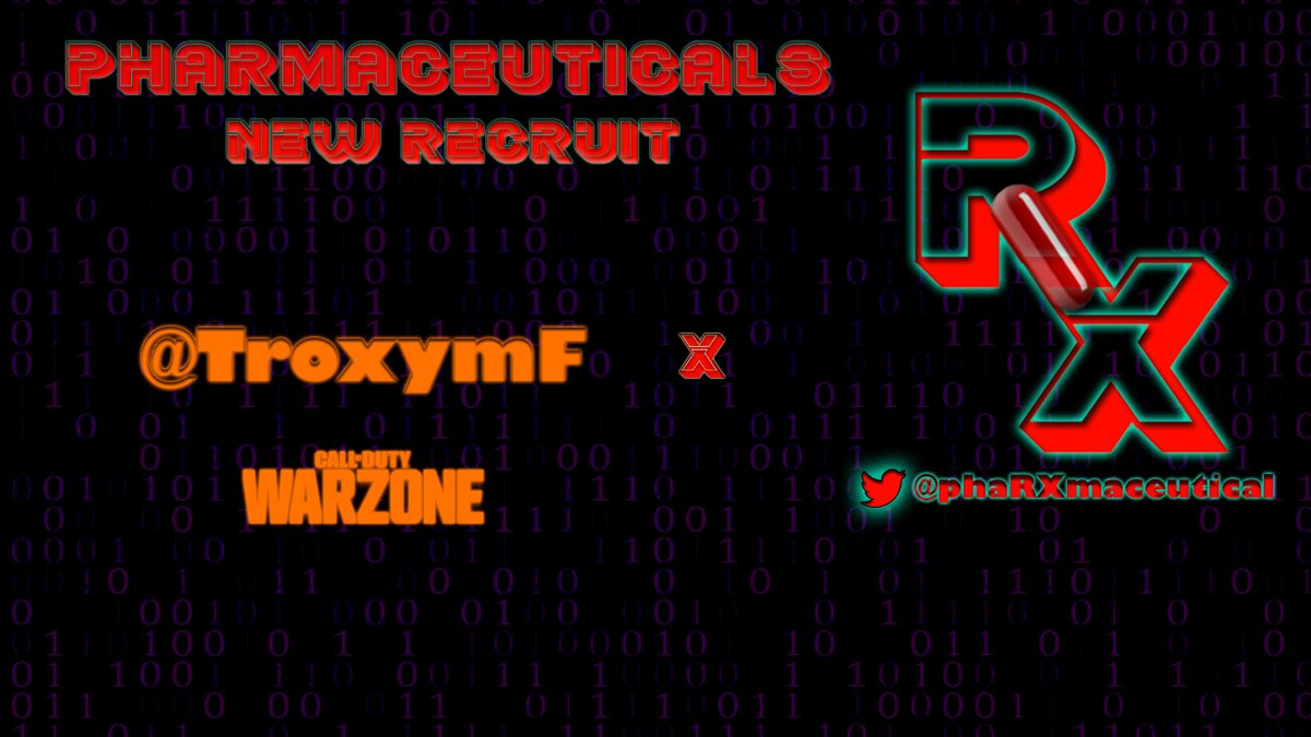 StreamersLuck's tweet photo. NEW RECRUIT ALERT @TroxymF
Playing for our Call of Duty Division
Welcome to the Team!!!! #NextRX https://t.co/IW9rvDH9xV
