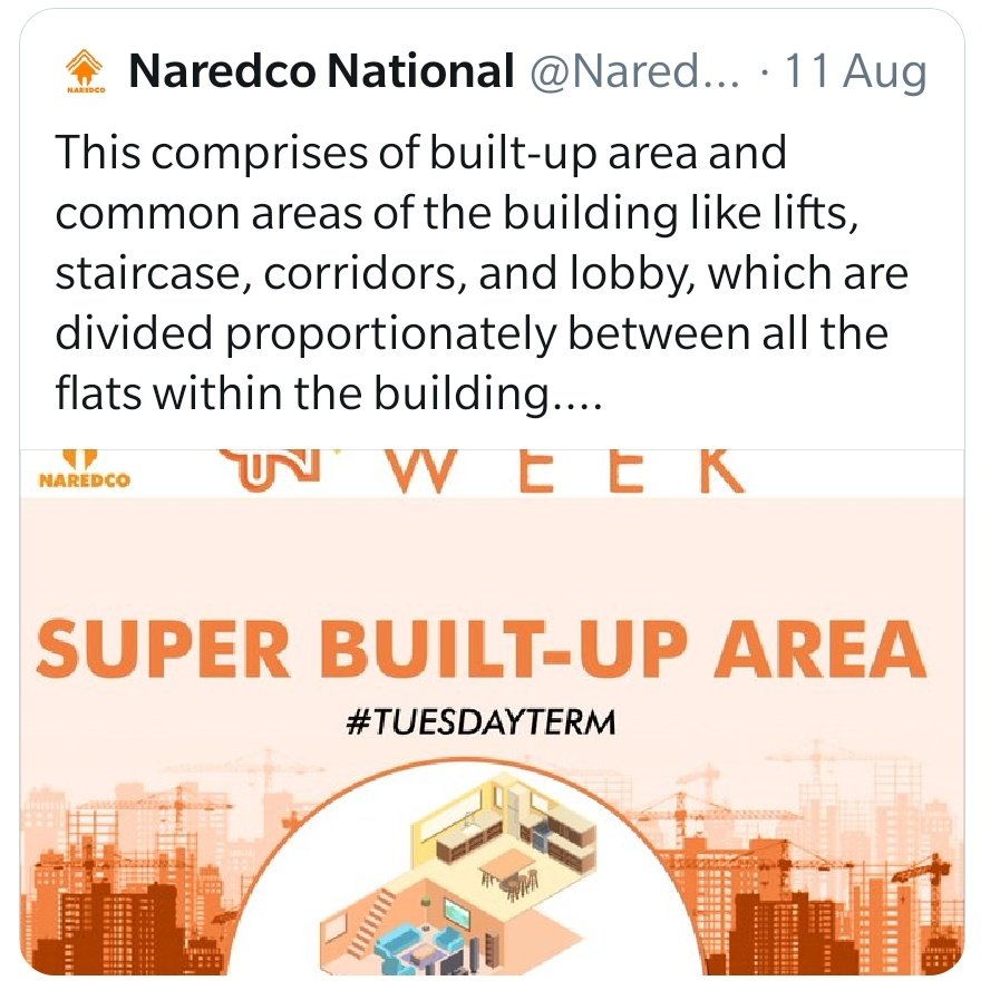 bpradhanodisha's tweet photo. Why @NaredcoNational is spreading wrong information?
Why definitions of #CarpetArea #SuperBuiltupArea & #PerSquareFootArea in violation of RERA are used?
Why @MoHUA_India @HardeepSPuri @Secretary_MoHUA silent?
@manishanataraj @vandanaramnani1 @KailashBabarET @FightForRERAInd https://t.co/ZfJE7mB3HT