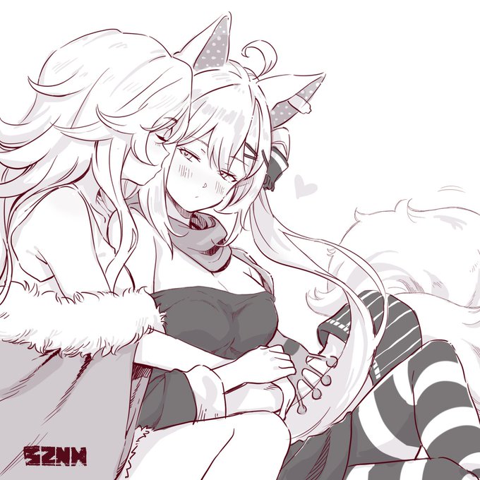 skebで描きました。クライアントさんのオリキャラちゃん❤︎ 