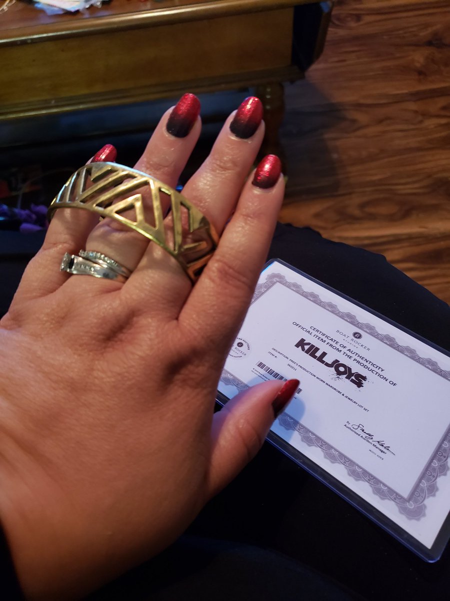 Love me some Pree <a href="/thomallison/">Thom Allison</a> Miss your presence on my TV but I'm gonna rock this bracelet :)