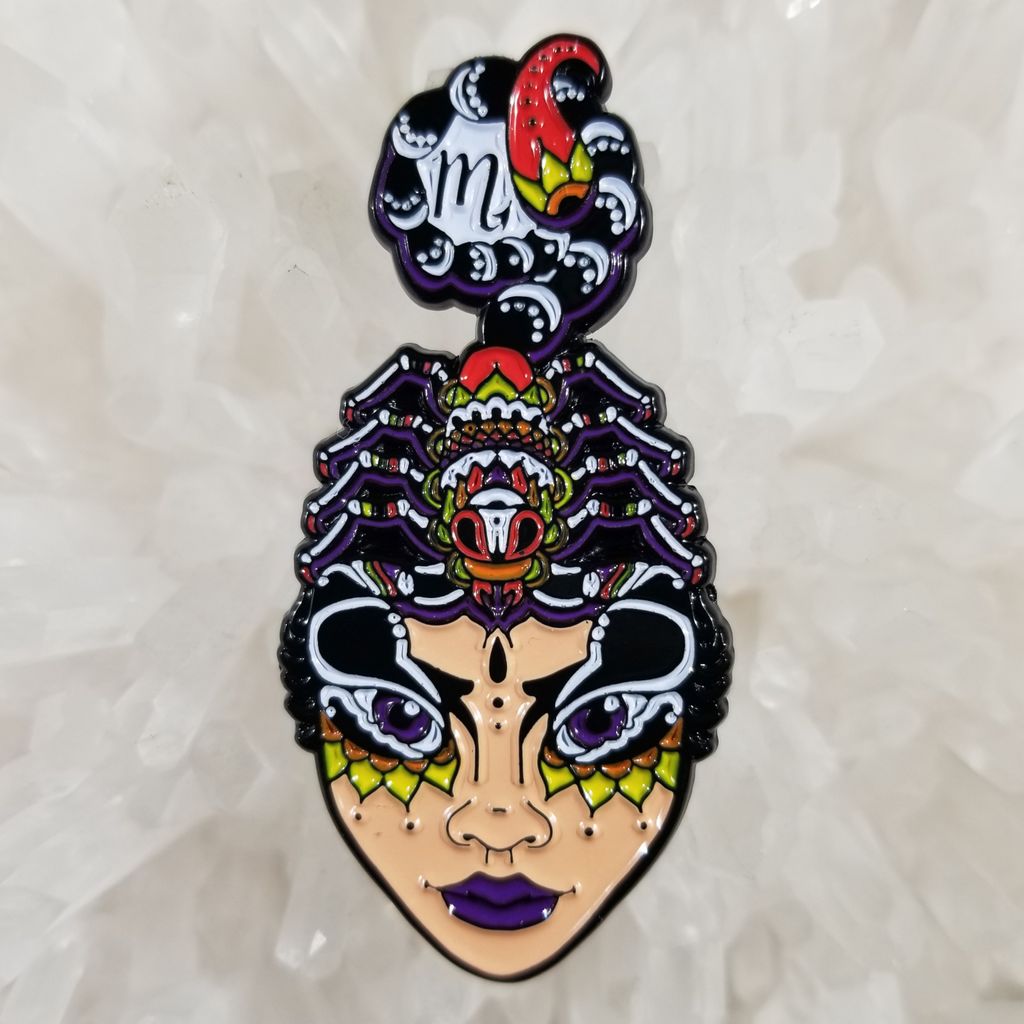 Pinpokalypse's tweet photo. Now available on.. https://t.co/WklOXl3PWg
🦂
#scorpion #scorpio #hatpins #lapelpin #pinning #pinnation #mythicalmerch #psychedelicart #trippyart #psychelic #artforsale #pinsforsale #pins #enamelpins #pincollector #pincollection #art https://t.co/HSnU6IwerY