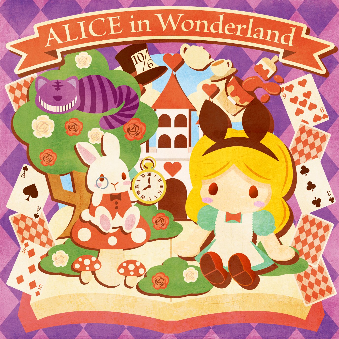 たかはしみのる イラストレーター Twitterren 飛び出す絵本風イラスト ふしぎのくにのアリス 繋がらなくていいから俺の絵を見てくれ アリス Alice Illustration Digitalart Drawing イラスト T Co R0ou5gnec8 Twitter
