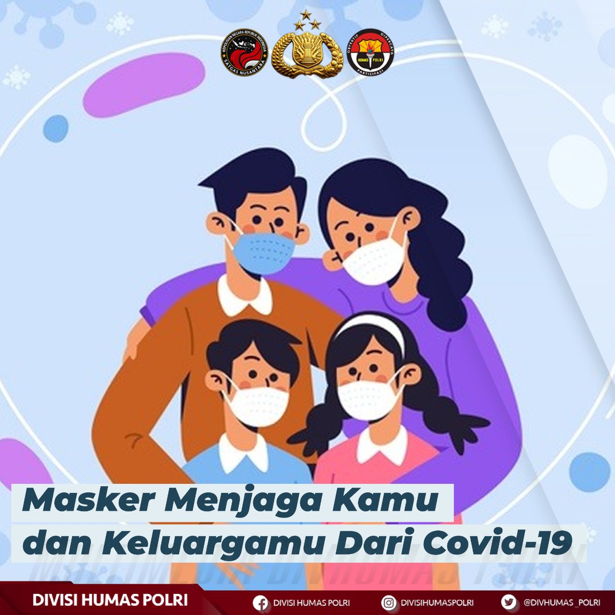 RtmcJateng's tweet photo. Terapkan selalu protokol kesehatan yaa guys . . 
Kalo kamu sayang sama kesehatan dan orang-orang tercintamu, pastikan kamu selalu menggunakan masker kemanapun dan dimanapun kamu berada.

#PakaiMaskerLebihAman https://t.co/YLyRRwRwKT