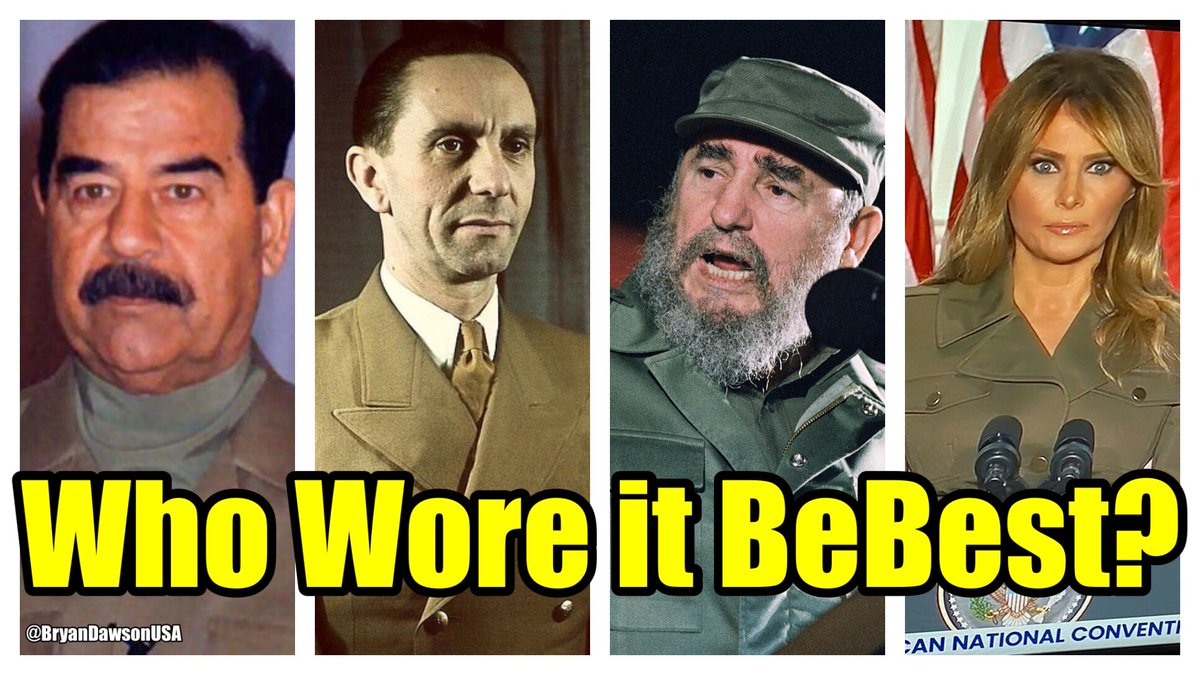Who wore it #BeBest?

#RNC2020 #RNCConvention2020 #TrumpChaos
