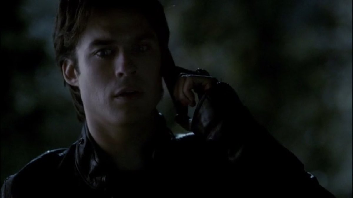 pls damon's face, the guy is just so helplessly in love