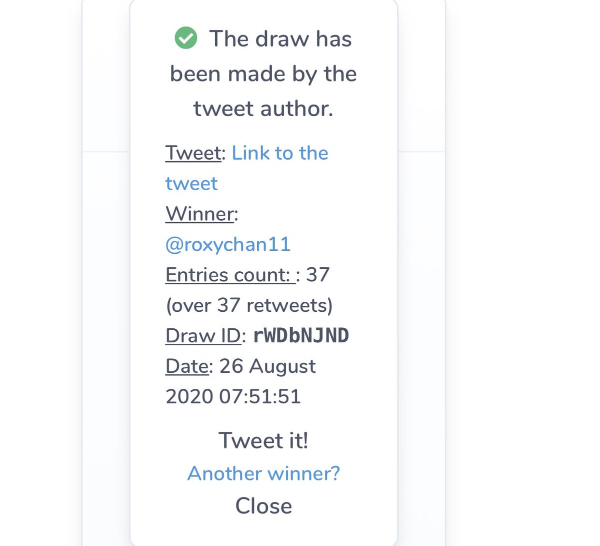 _aieram's tweet photo. Congratulations, @roxychan11! Please DM me to claim your prizes! ✨ https://t.co/3HTSlnPSG8