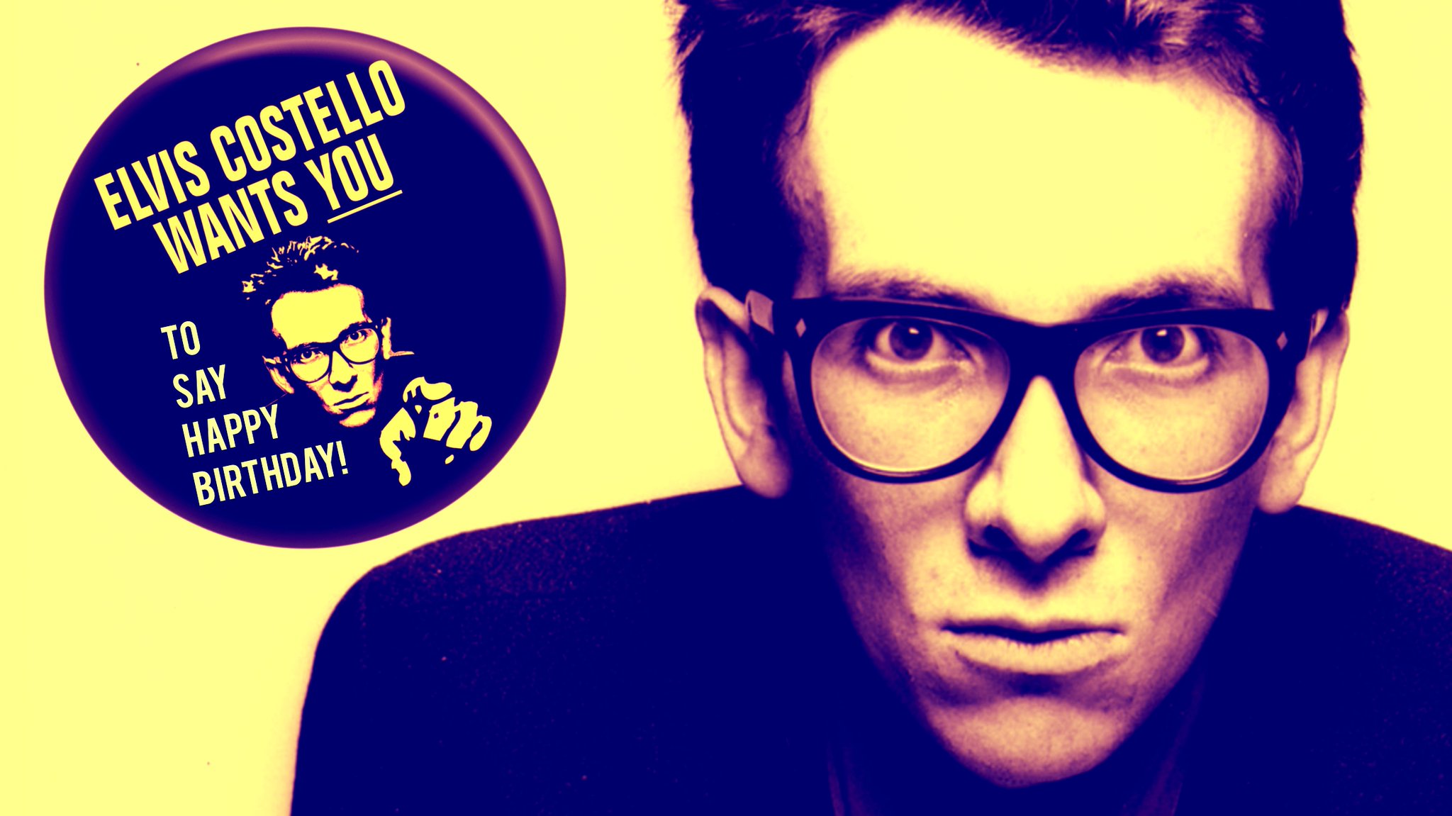 Happy Birthday, Elvis Costello -  