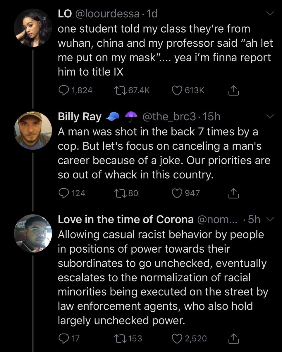 People not caring when a helpful professor makes an ironic joke to one of his Chinese students? *That’s* how you get police gunning down unarmed black men