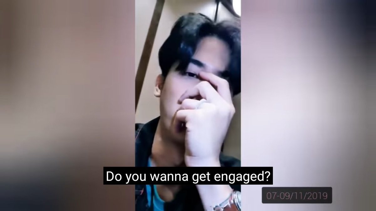 — END. I think? I've been thinking about his rings eversince my friend told me about it. I'm observing the times he wore the bigger ring than the smaller ring. It seems like whenever he's with OJ, he wears the smaller ring— ack, idk anymore.