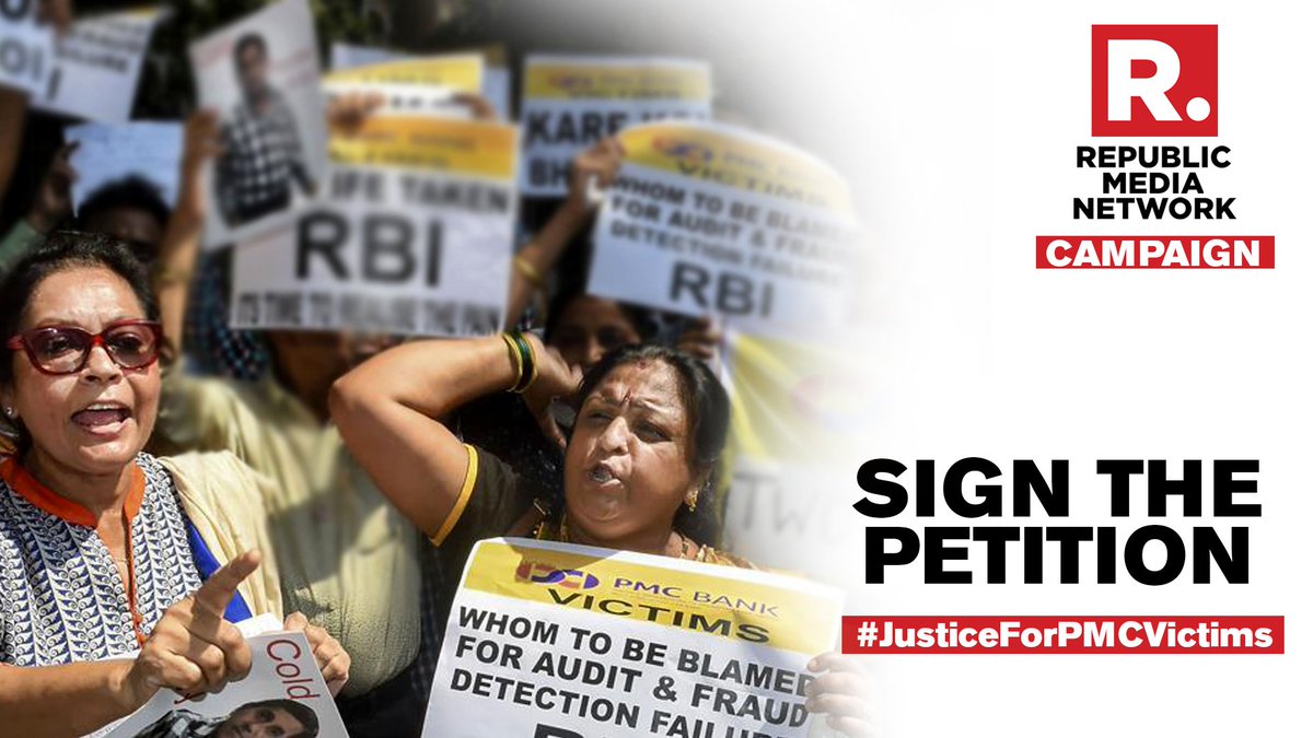 republic's tweet photo. They requested but were ignored
They protested and were jailed
They struggled but got no reprieve
Now it's time to fight for them
Sign the #JusticeForPMCVictims petition, demand justice here - https://t.co/Y9zlarecVl https://t.co/q39ePz23zW