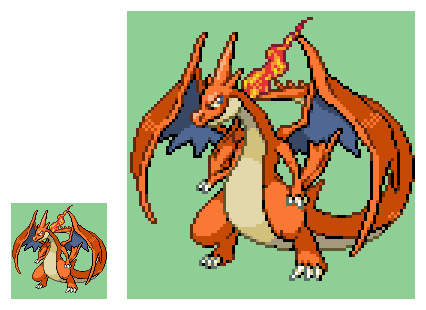 過去絵修正して上げメガリザy Pixelart ドット絵 オニガシラ銀角のイラスト 過去絵修正して上げメガリザy Pixelart ドット絵 オニガシラ銀角のイラスト