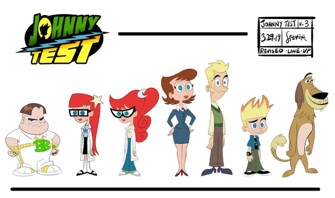 new images from the Johnny Test reboot found from Stephen Silver's portfolio 
