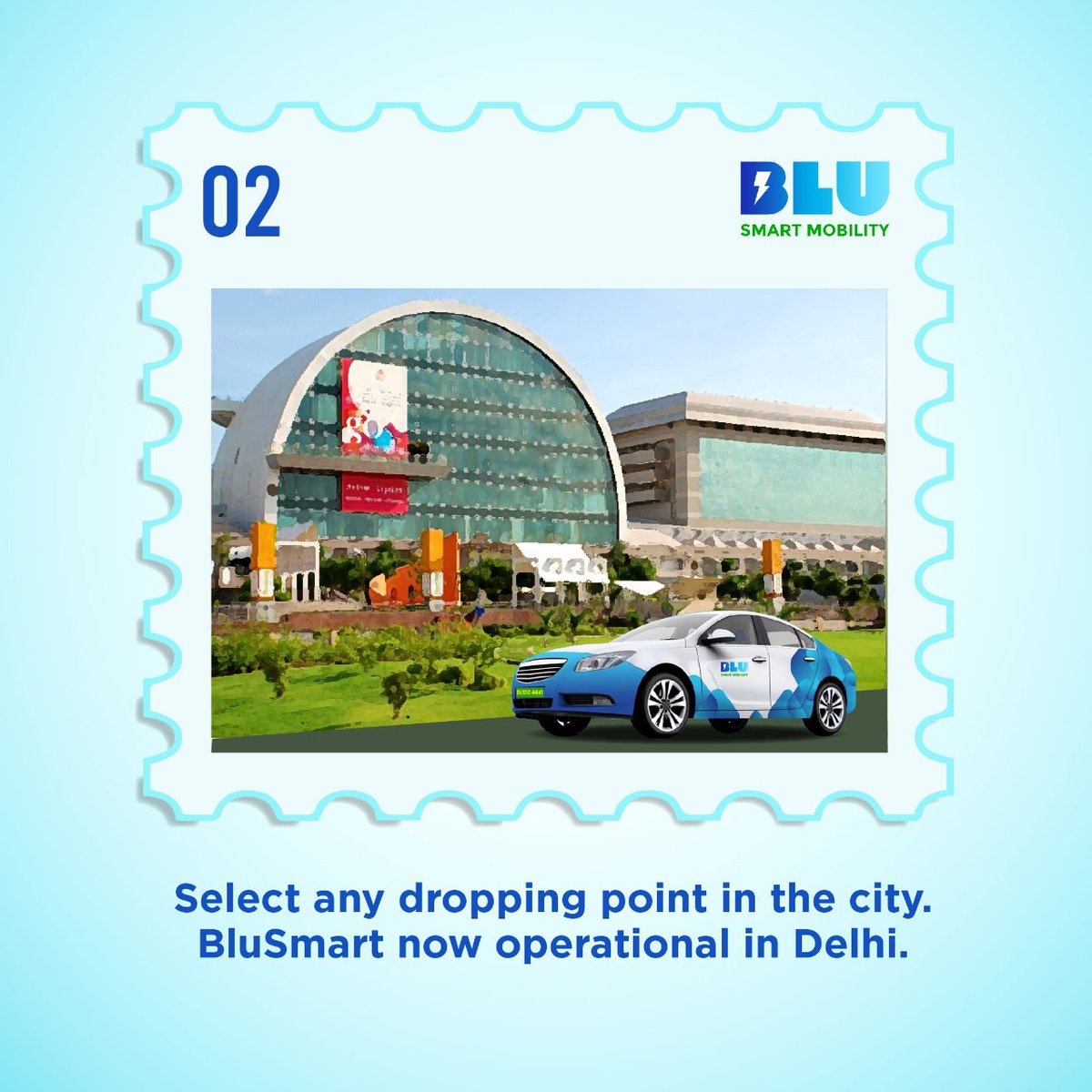 BluSmartIndia's tweet image. Delhites, taking a cab has never been this good for your heart and conscience. BluSmart all electric cabs now functional in Delhi. See you in a Blu.