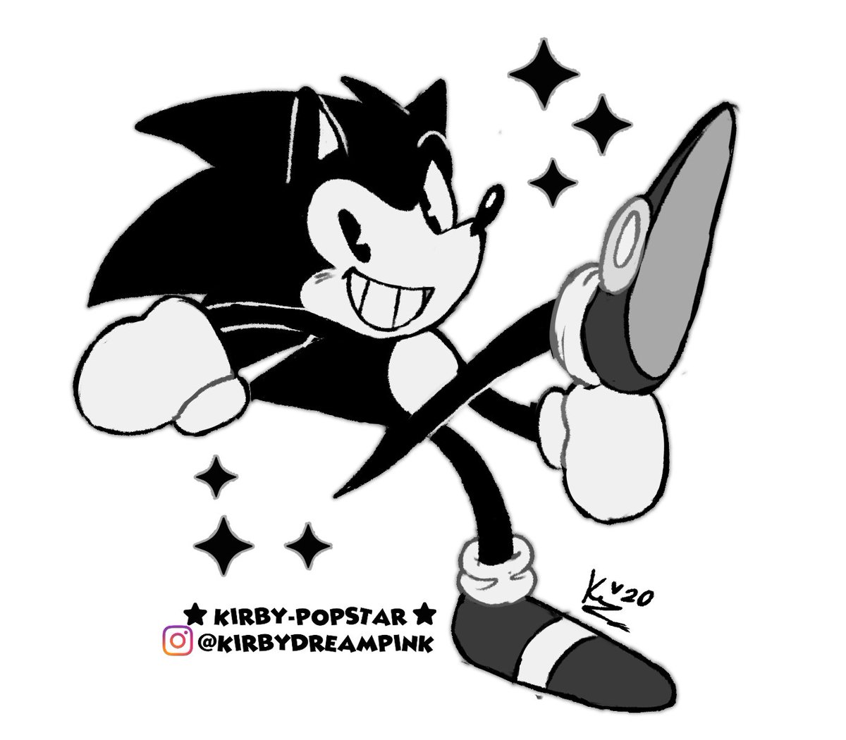 Toon Sonic!✨
(Oh god, I love him ??)

#myart #sonic #fanart 