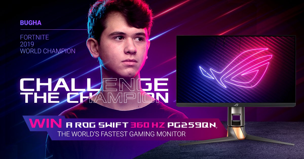 The ROG Swift 360Hz is the world's fastest esports gaming monitor