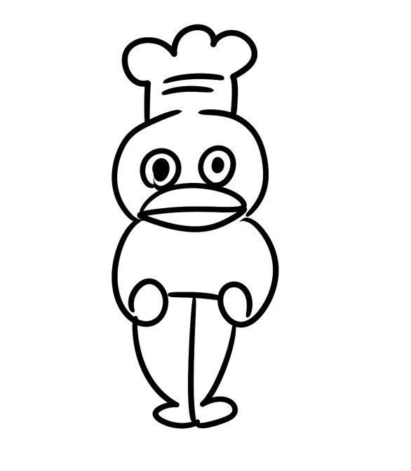 あざらすぃゆずこ ふと思い出したんだけど 昔こういうコックさん の絵描き歌あったよね T Co Brsh5bid1k Twitter