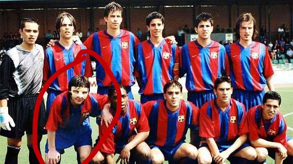 When Leo Messi arrived at La Masia, the other players couldn’t believe how small he was. Messi was also a shy one and was nicknamed El Mudo (the mute one). But they soon came to realise that although he was quiet in the dressing room, Messi’s feet did the talking on the pitch.