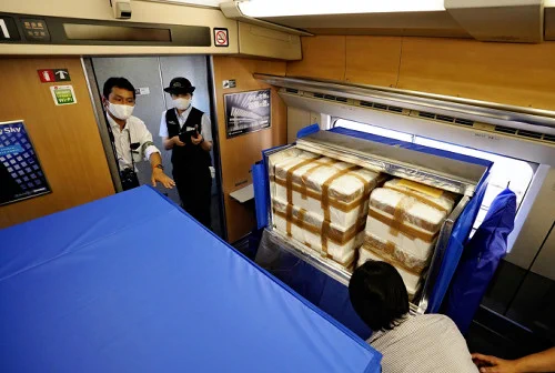 ちょっと贅沢？東北新幹線で鮮魚類を東京まで輸送！