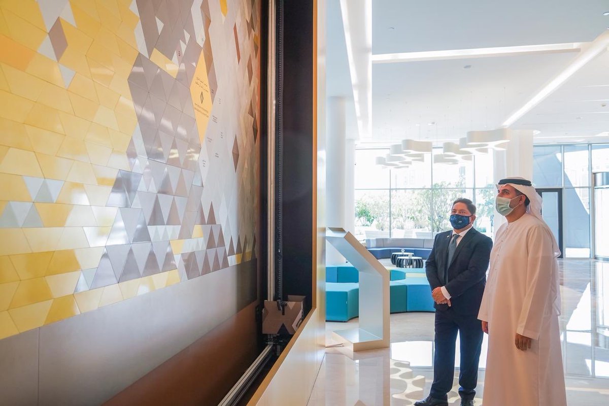 Al Jalila Foundation CEO Dr Abdulkareem Al Olama with <a href="/AmityEduME/">Amity Education Middle East</a> CEO <a href="/vhussain/">Vajahat Hussain</a>, to recognise <a href="/AmityDUBAI/">Amity Uni. Dubai</a> and <a href="/AmityPresident/">Atul Chauhan</a>’s contribution as a founding donor to <a href="/aljalilauae/">Al Jalila Foundation</a>. #ResearchMatters #CircleofHope #HopeUAE #CrystalsofHope #BassmatRashidBinSaeed <a href="/DIAC_Community/">DIAC</a> <a href="/KHDA/">KHDA | هيئة المعرفة والتنمية البشرية بدبي</a>