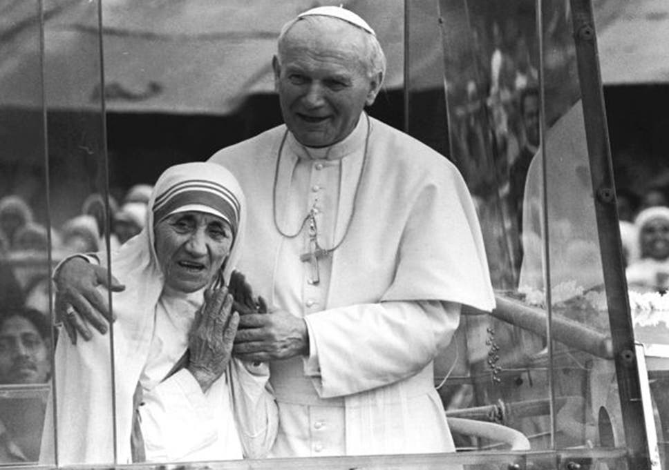 There are "N" number of instances that will prove that she was not a saint but a fanatic christian whose sole purpose was conversion of those who are in dire need. She perfectly targeted the illiterate masses of our nation and made them the victims of her larger than life image.