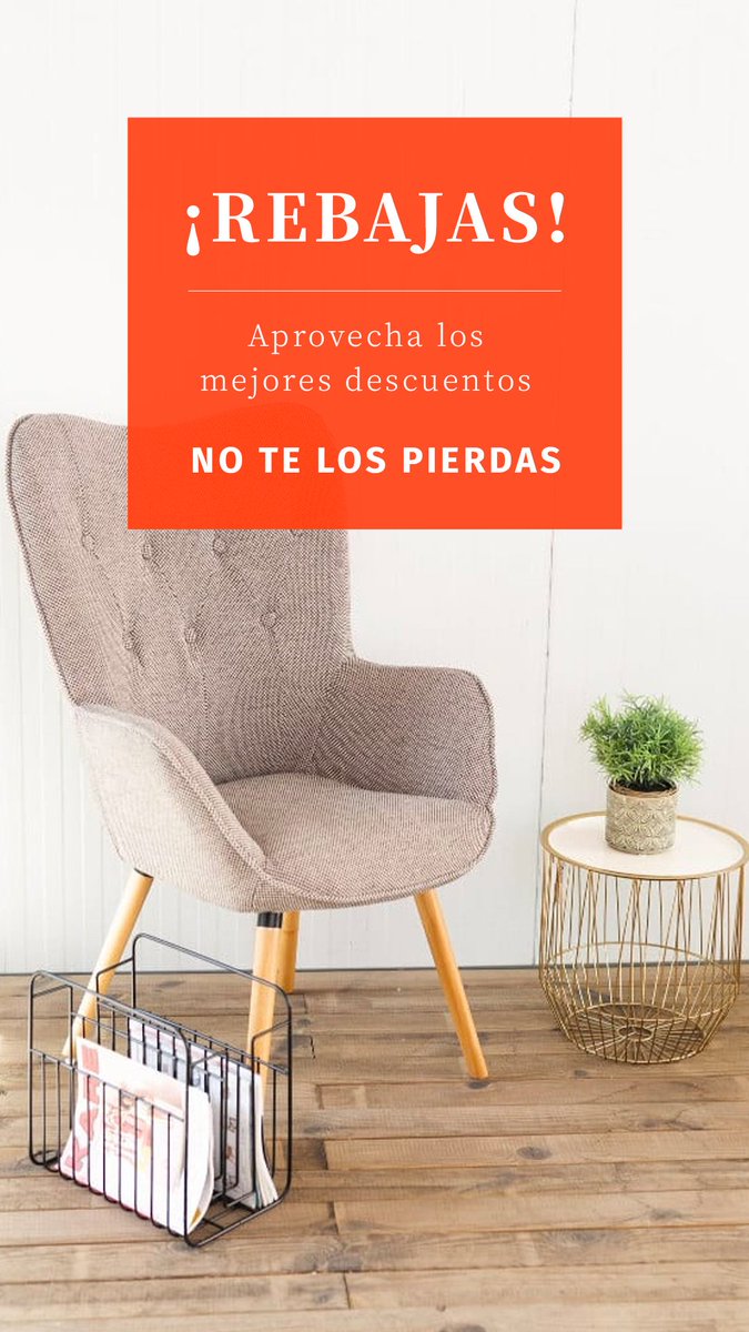 CASA VIVA I REBAJAS

Nuestras rebajas llegan a su fin. Aprovecha nuestros últimos días y consigue todo lo que necesita tu hogar, a un precio increíble.
Disponibles hasta el 30 de agosto de 2020. ¡No te las pierdas!

#Decoracion #SweetHome #CasaViva #Decodesign #MasVidaParaTuCasa