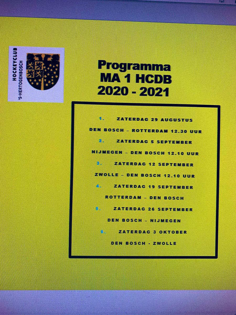 hc den bosch ma1 (@hcdbma1) on Twitter photo 