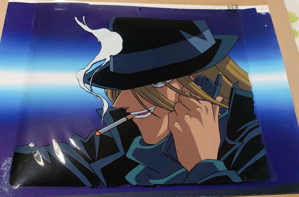 劇) 名探偵コナン 天国へのカウントダウン ジン セル画