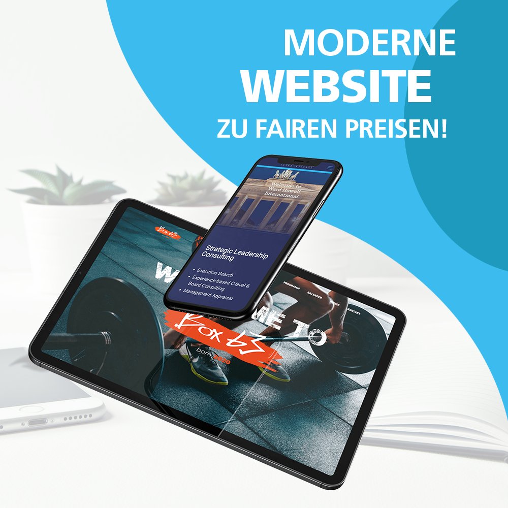 ❌ Überhole deine Konkurrenz! ❌
✔️ Modernes Design
✔️ Corporate Identity
✔️ Unverbindliches Angebot

📧 E-Mail: info@creativ-media-factory.de 
💻 Web: creativ-media-factory.de

#wardhowell #box63 #responsive #webdesign #creativmediafactory #cmf