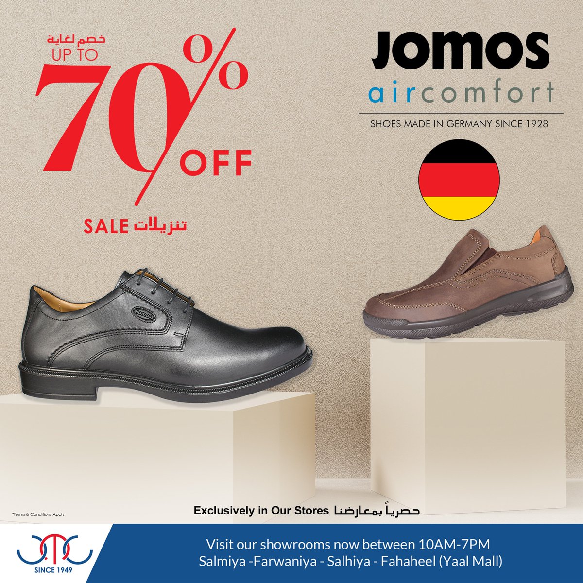 Cathedral mock Soar UTC Kuwait on Twitter: "Don't miss out on the world's most trusted and  efficient range of footwear from Jomos. Produced with Quality, Comfort and  Practicality. Shoes Made in Germany since 1928 🇩🇪 #