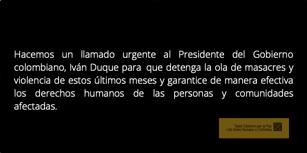 ‼️#Colombia En abril de este año, organizaciones e instituciones de la comunidad internacional ya alertamos del incremento de la crisis humanitaria en el país y del recrudecimiento del conflicto armado a raíz de la pandemia mundial #Covid19. 

 <a href="/IvanDuque/">Iván Duque 🇨🇴</a> #NosEstanMasacrando