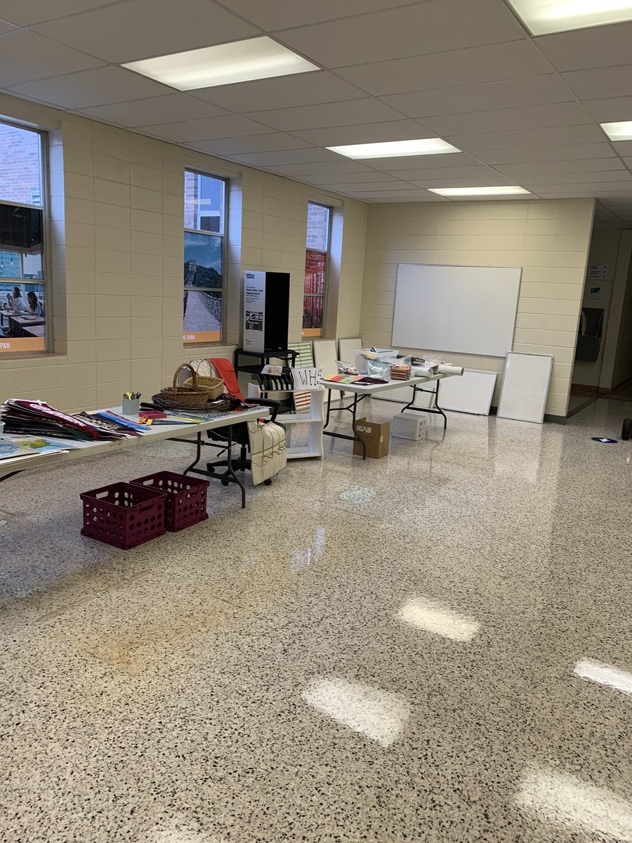 Welcoming our new teachers to <a href="/Westside_A5/">Westside High School</a> with a ‘Yard Sale’ of free classroom supplies! <a href="/AndersonFive/">Anderson Five</a>