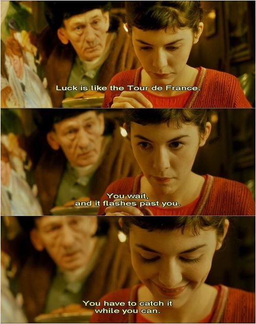 23. Amelie (2001): Story of a girl caught in an imaginative world and her quest for happiness and love.