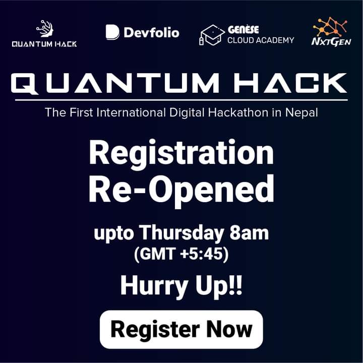 Quantum_Hack's tweet image. BREAKING THE INTERNET WITH SURPRISES: Lionel Messi 🤝 Quantum Hack
Quantum Hack registrations for hackers have reopened. 

REGISTRATION for hackers: quantumhack.tech/register/index…
Info for QuantumHack: quantumhack.tech
Register to attend QuantumHack:
forms.gle/Wxerbtk6ZSVGrz…