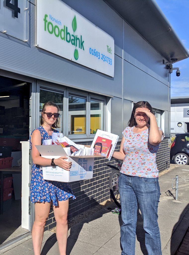 VolcTopTrumps's tweet photo. We've given the first 36 packs to our friends @norwichfoodbank to see how they go down, but our pals @toptrumps have given us more VTT packs for schools and we're hoping to distribute more packs in the new school year with @ueaoutreach 5/6 https://t.co/tCXv0QjdGP